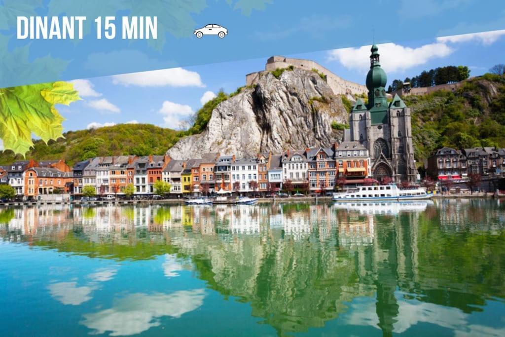 Laissez-Vous Enchanter Par La Vallee De La Meuse Hastiere-par-dela Exterior foto